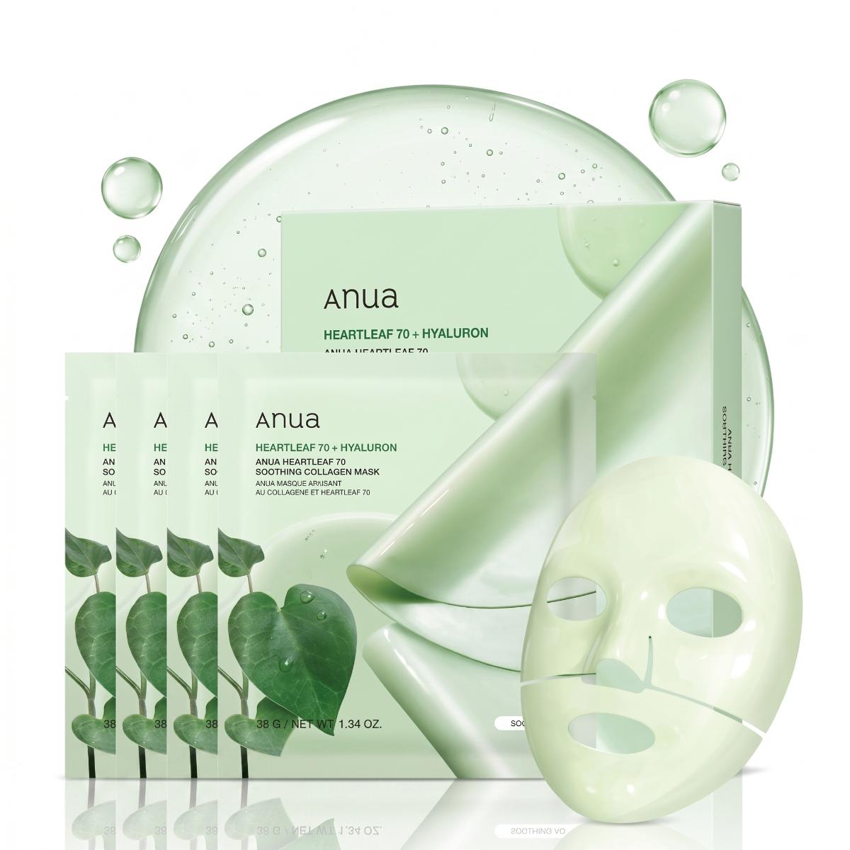 Anua Heartleaf Mask 4ea